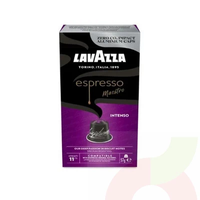 Café Espresso Intenso Cápsulas Lavazza 10 Unidades