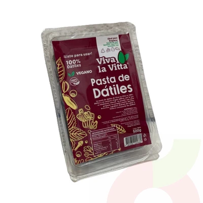 Dátiles Pasta Viva la Vitta 500Gr