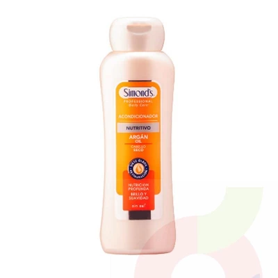 Acondicionador Nutritivo Argán Cabello Seco Simonds 410Ml