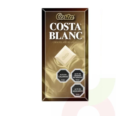 Chocolate Blanco Costa 80Gr
