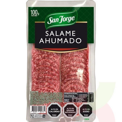 Salame Ahumado San Jorge 100Gr