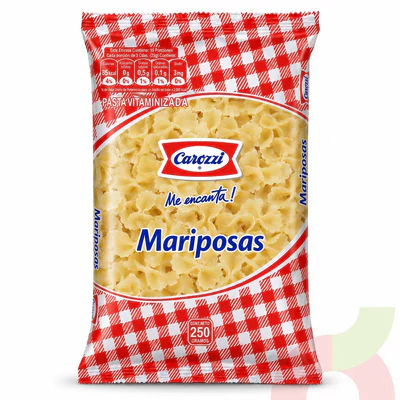 Mariposas Carozzi 250Gr