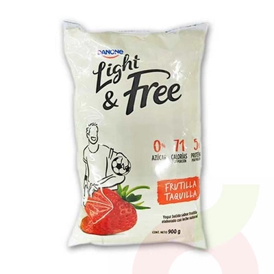 Yoghurt Light Frutilla Danone 900Kg
