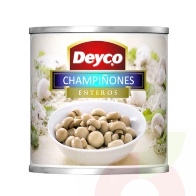 Champiñones Enteros Deyco 185Gr