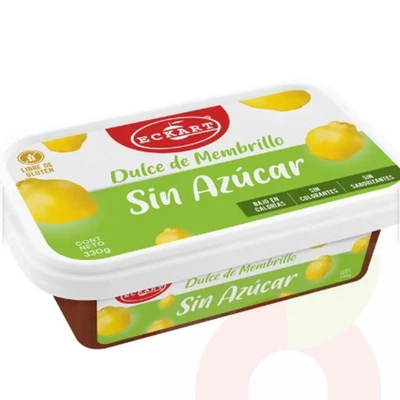 Dulce De Membrillo Sin Azúcar Eckart 330Gr