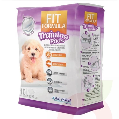 Pads Entrenamiento Cachorro Fit Formula Drag Pharma 10 Unidades
