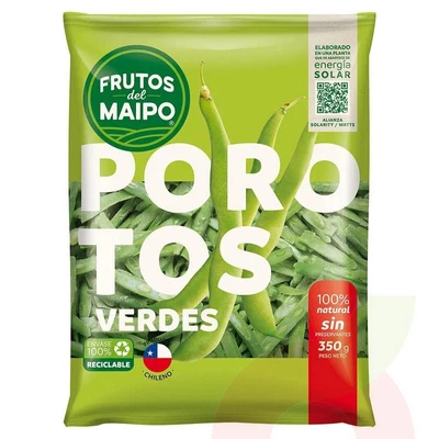 Porotos Verdes Frutos Del Maipo 350 Gr