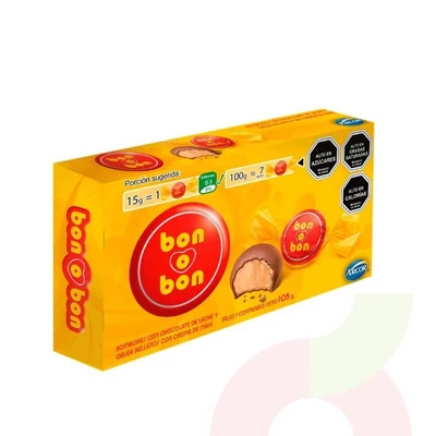 Bombones Bon o bon Caja 7 Unidades 