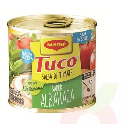 Salsa Tuco Sabor Albahaca Maggi 35Gr
