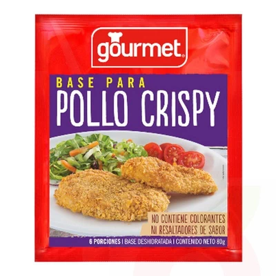 Base para Pollo Crispy Gourmet 80Gr