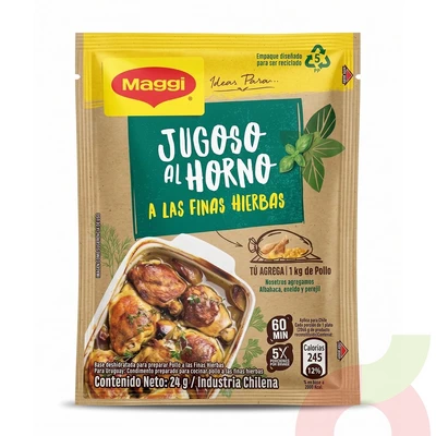 Jugoso al Horno A las Finas Hierbas Maggi 24Gr