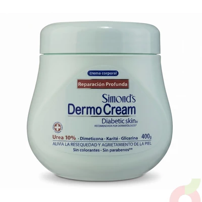 Crema Corporal Diabetic Reparación Urea 10% Simonds 400Gr
