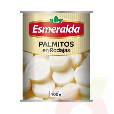 Palmitos en Rodajas en Conserva Esmeralda 400Gr