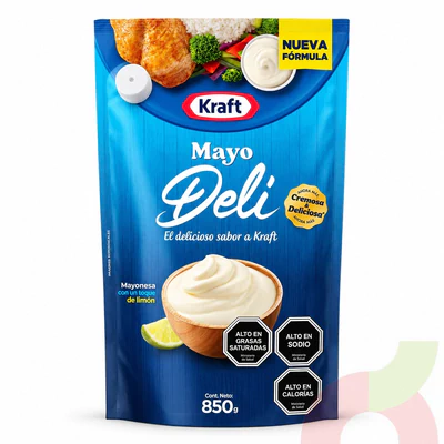 Doypack Mayonesa Deli Kraft 850Gr