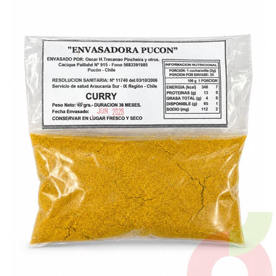 Curry Evasadora Pucón 40Gr