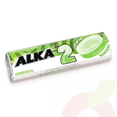 Alka 2 Manzana Frío 28gr