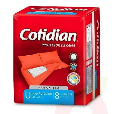 Protector Cama Sabanilla U Cotidian 8 Unidades