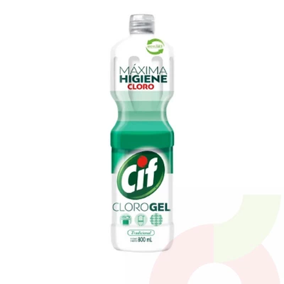 Cloro Gel tradicional Cif 800ml