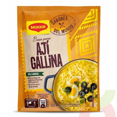 Base para Ají Gallina Maggi 41Gr