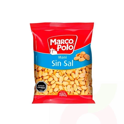 Maní Sin Sal Marco Polo 150Gr