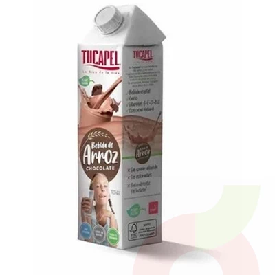 Bebida de Arroz Chocolate Tucapel 1Lt