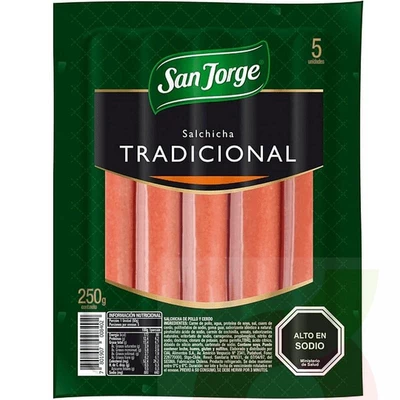 Salchicha San Jorge 250Gr 