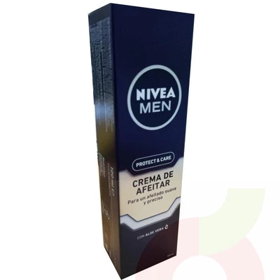 Crema Afeitar Protect & Care Aloe Vera Nivea 100Ml