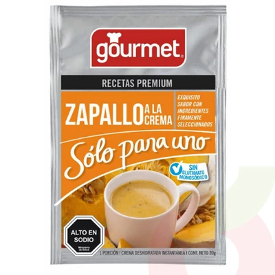 Crema de Zapallo Sólo Para Uno Gourmet 20Gr
