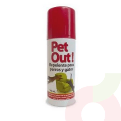 Repelente Para Perros y Gatos Pet Out! 160Ml