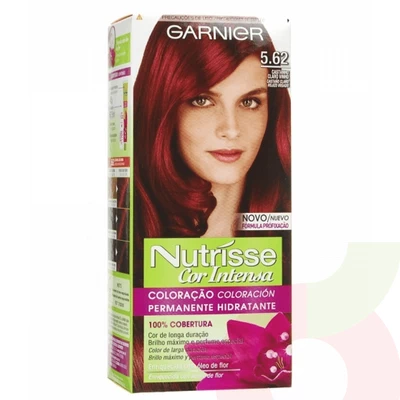 Tintura Pelo Nutrisse Cor Intensa 5.62 Castaño Claro Garnier