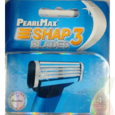 Repuesto Prestobarba 3 Shap Blades PearlMax