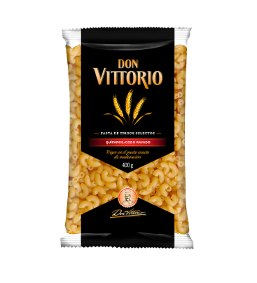 Pasta Codo Rayado/Quífaros Don Vittorio 400Gr