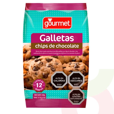 Pre-mezcla para Galleta Chips Gourmet 400Gr