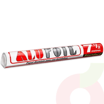 Papel Aluminio Alufoil  7,5 Mt