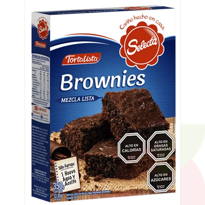 Mezcla Brownie Selecta 350Gr