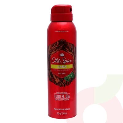 Desodorante Leña Body Spray Old Spice 150Ml