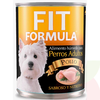 Alimento Húmedo Adulto Lata Fit Formula Drag Pharma 330Gr