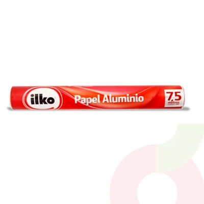 Rollo Papel Aluminio Ilko 7.5Mt