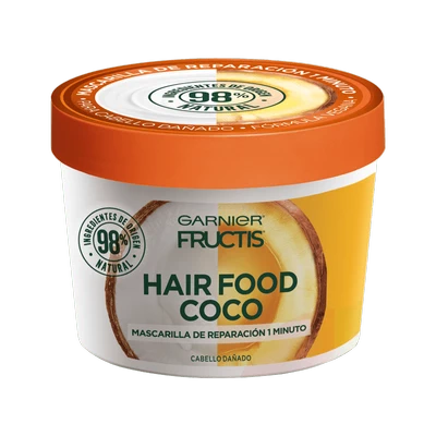 Mascarilla Reparación Hair Food Coco Cabello Dañado Fructis 350Ml