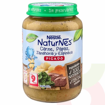Picado Nestlé Espinaca 215 Gr