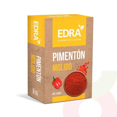 Pimentón Estuche Edra 100Gr 