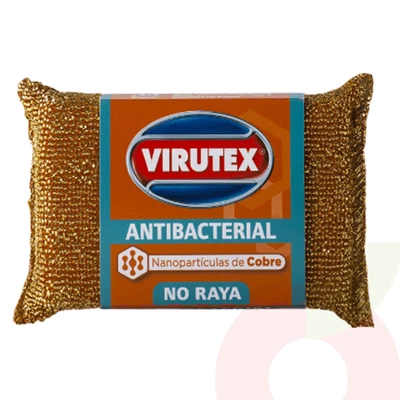 Esponja Cobre Antibacterial Virutex 