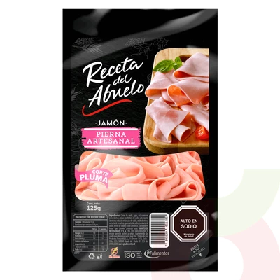 Jamon Pierna Artesanal 125Gr