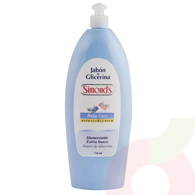 Jabón Glicerina Hipoalergénico Simonds 750Ml
