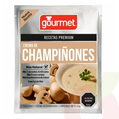 Crema de Champiñones Gourmet 50Gr