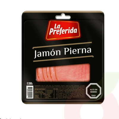 Jamon Pierna La Preferida 200Gr