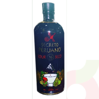 Pisco Sour Seco Secreto Peruano 750Cc