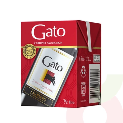 Vino Cabernet Sauvignon Gato 500Cc