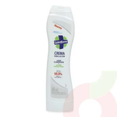 Limpiador Crema Antibacterial Lysoform 450Ml