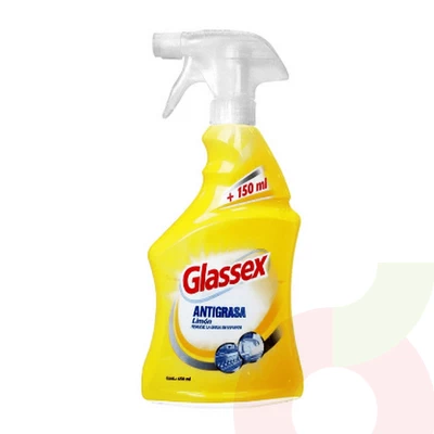 Limpiador Antigrasa Gatillo Glassex 650Ml